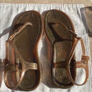 Jimmy choo jelly sandals size 37